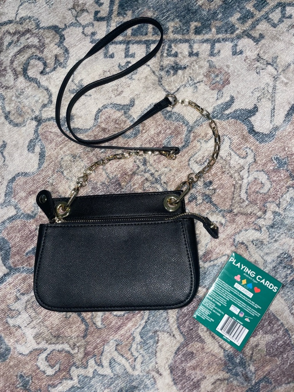 Black Chain-Strap Crossbody Bag - Naturalizer Brand